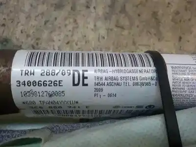 Автозапчасти б/у подушка безопасности передняя левая шторка безопасности за volkswagen passat berlina (3c2) highline ссылки oem iam 3c0880741e  
