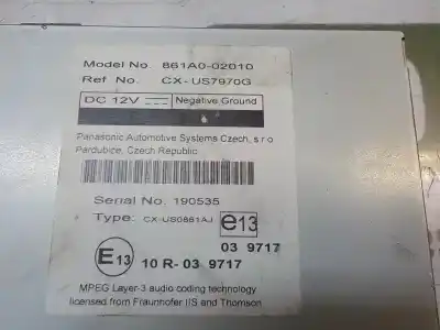 Автозапчастина б/у електронний модуль для toyota auris (_e15_) 1.4 d-4d (nde150_) посилання на oem iam 861a002010  861a002010
