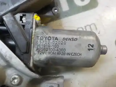 Автозапчастина б/у регулятор скла заднього правого для toyota auris (_e15_) 1.4 d-4d (nde150_) посилання на oem iam 6983002390  