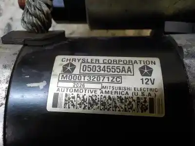 Second-hand car spare part starter motor for jeep compass 2.4 16v cat oem iam references   