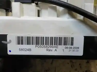 Peça sobressalente para automóvel em segunda mão comando de sofagem (chauffage / ar condicionado)  por jeep compass 2.4 16v cat referências oem iam   