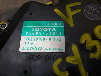 Автозапчастина б/у клапан egr для toyota yaris (ksp9/scp9/nlp9) 1.4 turbodiesel cat посилання на oem iam 2580033011  2580033011
