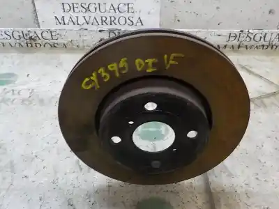 Автозапчастина б/у передній гальмовий диск для toyota yaris (ksp9/scp9/nlp9) 1.4 turbodiesel cat посилання на oem iam 435120d060