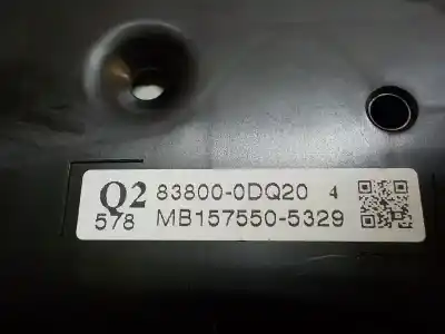 Автозапчастина б/у панель інструментів для toyota yaris (ksp9/scp9/nlp9) 1.4 turbodiesel cat посилання на oem iam 838000dq20  8380002q20