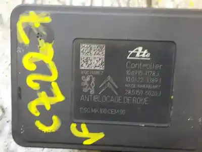 Автозапчастина б/у абс для citroen ds3 1.2 12v vti посилання на oem iam 1680934080  9806891780