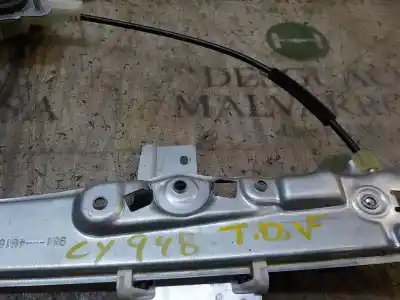Second-hand car spare part rear right window regulator for peugeot 2008 (--.2013->) style oem iam references 9673153880  
