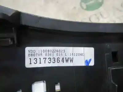Second-hand car spare part dashboard for opel tigra twintop (x04) 1.4 (r97) oem iam references   