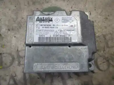 Peça sobressalente para automóvel em segunda mão centralina de airbag por peugeot 308 cc (2009) 1.6 16v referências oem iam 
