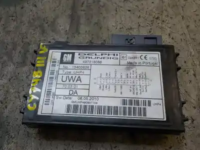 Автозапчастина б/у електронний модуль для opel corsa e (x15) 1.3 cdti (08 68) посилання на oem iam 