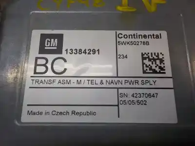 Автозапчастина б/у електронний модуль для opel corsa e (x15) 1.3 cdti (08 68) посилання на oem iam   