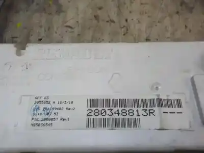 Second-hand car spare part multifunction display for renault fluence 1.5 dynamique [1.5 ltr. - 78 kw dci diesel] oem iam references 280348813r  280348813r