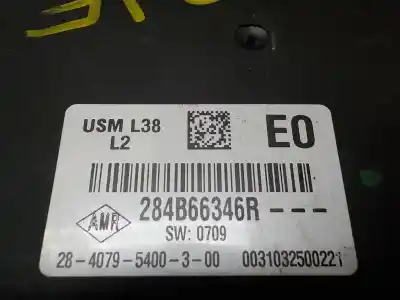 Second-hand car spare part fuse box unit for renault fluence 1.5 dynamique [1.5 ltr. - 78 kw dci diesel] oem iam references 284b69159r  284b66346r