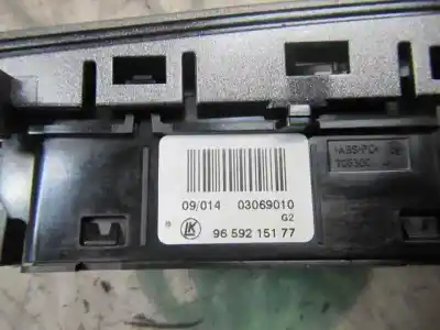 Second-hand car spare part hazard warning lights for peugeot 308 1.6 hdi fap cat (9hz / dv6ted4) oem iam references   