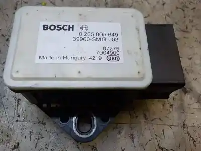 Автозапчастина б/у електронний модуль для honda civic berlina (fn) 2.2 type s посилання на oem iam 39960smg003