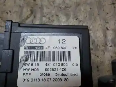 Second-hand car spare part right front window motor for audi a8 (4e2) 4.2 quattro oem iam references 4e1959802f 992821106 4e1959802
