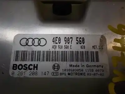 Автозапчасти б/у блок управления двигателем за audi a8 (4e2) 4.2 quattro ссылки oem iam 4e0910560e 4e0907560 0261208147