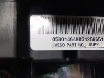 Second-hand car spare part headlights switch for iveco daily vi furgón 33s15, 35s15, 35c15 oem iam references 5801464985  