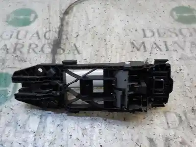 Second-hand car spare part exterior left rear door handle for skoda fabia (5j2 ) 1.2 12v 69 cv / 51 kw oem iam references 5n0837205mgru  