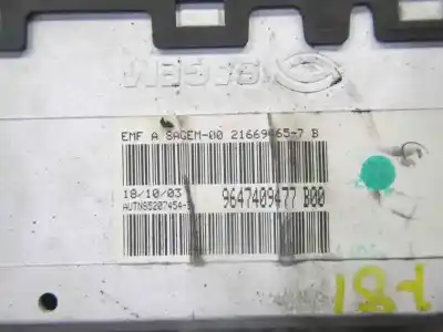 Tweedehands auto-onderdeel multifunctioneel display voor citroen c3 1.4 oem iam-referenties   