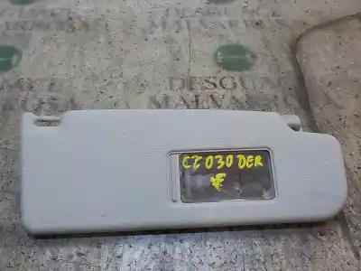 Peça sobressalente para automóvel em segunda mão para-sol direito por skoda fabia (5j2 ) urban referências oem iam 5j1857552t2f4