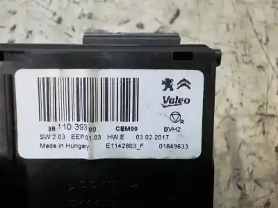 Second-hand car spare part electronic module for citroen c3 business oem iam references 1618038180  