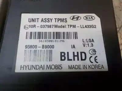 Second-hand car spare part electronic module for hyundai i10 1.0 cat oem iam references 95800b9000  95800b9000
