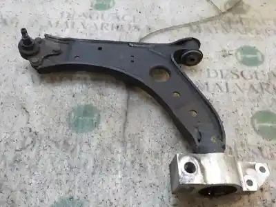 Peça sobressalente para automóvel em segunda mão braço de suspensão inferior esquerdo dianteiro por seat altea (5p1) 1.9 tdi referências oem iam 1k0407151ab