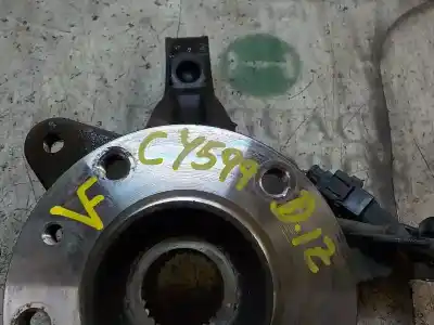 Second-hand car spare part front left knuckle for renault kangoo 1.5 dci diesel fap oem iam references 8200755585  