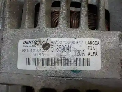 Second-hand car spare part alternator for fiat nuova 500 (150) 1.2 cat oem iam references 51859041  51859041