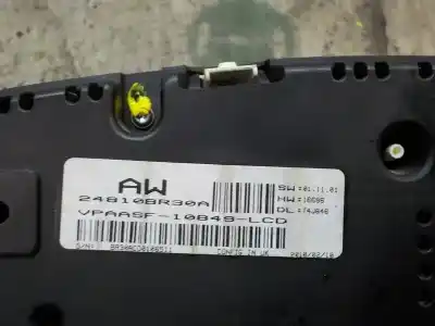 Second-hand car spare part dashboard for nissan qashqai / qashqai +2 i (j10, nj10, jj10e) 1.5 dci oem iam references 24810br30a  