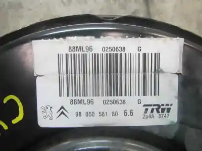 Second-hand car spare part brake servo for citroen c4 cactus 1.2 vti 82 oem iam references 1609894980  