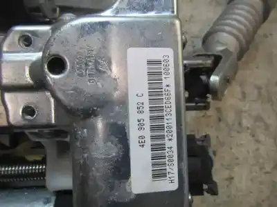 Second-hand car spare part steering column for audi a8 (4e2) 4.2 quattro oem iam references 4e0419512gx  4e0905852c