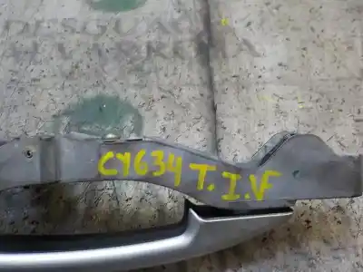 Peça sobressalente para automóvel em segunda mão puxador exterior traseiro esquerdo por peugeot 308 1.6 hdi fap cat (9hz / dv6ted4) referências oem iam   