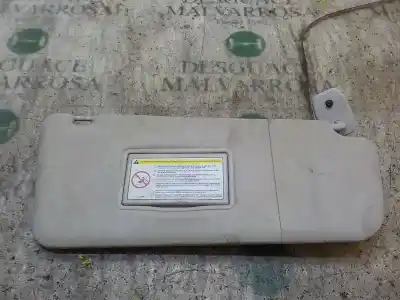 Pezzo di ricambio per auto di seconda mano parasole destro per peugeot partner kombi 1.6 16v hdi fap riferimenti oem iam   