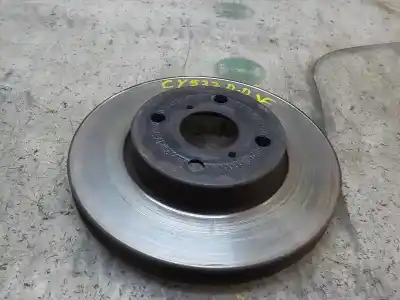 Автозапчастина б/у передній гальмовий диск для toyota yaris (ksp9/scp9/nlp9) 1.4 turbodiesel cat посилання на oem iam 435120d060