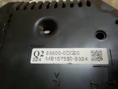 Автозапчастина б/у панель інструментів для toyota yaris (ksp9/scp9/nlp9) 1.4 turbodiesel cat посилання на oem iam 838000dq20  838000dq20