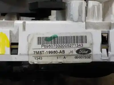 Peça sobressalente para automóvel em segunda mão comando de sofagem (chauffage / ar condicionado)  por ford focus lim. (cb4) 1.6 tdci cat referências oem iam 1719798  7m5t19980ab