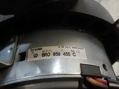 Peça sobressalente para automóvel em segunda mão termoventilador elétrico por seat ibiza (6j5) stylance / style referências oem iam 6r0959455c  6r0959455c