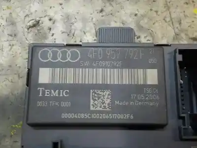 Second-hand car spare part electronic module for audi a6 berlina (4f2) 2.0 tdi oem iam references 4f0959792e  4f0959792f