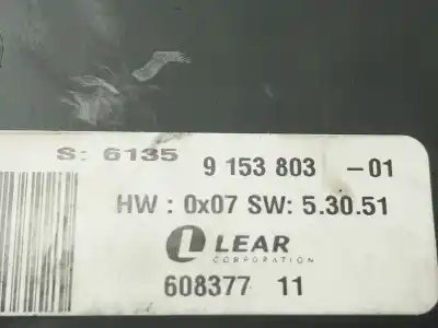 Peça sobressalente para automóvel em segunda mão módulo eletrônico por bmw x5 (e70) 3.0 d referências oem iam 61356827063  915380301