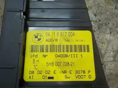 Second-hand car spare part climate control for bmw serie 3 coupe (e46) 2.2 24v cat oem iam references   