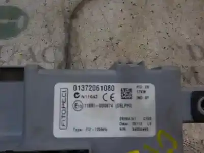 Gebrauchtes Autoersatzteil relais sicherungskasten multifunktionsrelais zum fiat fiorino 1.3 16v jtd cat oem-iam-referenzen 1372061080  01372061080