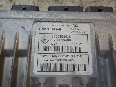 Second-hand car spare part ecu engine control for renault clio iii 1.5 dci diesel cat oem iam references   