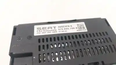 Автозапчастина б/у електронний модуль для seat ateca (kh7, khp) 1.5 tsi посилання на oem iam 575035736b  575035736b