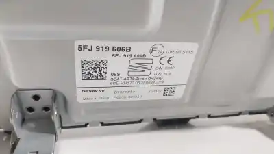 Автозапчастина б/у багатофункційний дисплей для seat arona (kj7, kjp) 1.0 tsi посилання на oem iam 5fj919606b  5fj919606b