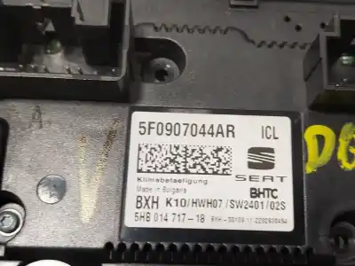 Автозапчасти б/у климат-контроль за seat ateca (kh7, khp) 1.5 tsi ссылки oem iam 5f0907044ar  5f0907044ar