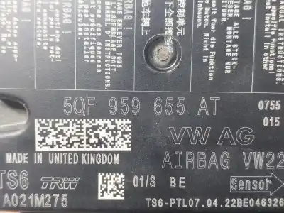 Second-hand car spare part airbag control unit for seat ateca (kh7, khp) 1.5 tsi oem iam references 5qf959655at  5qf959655at