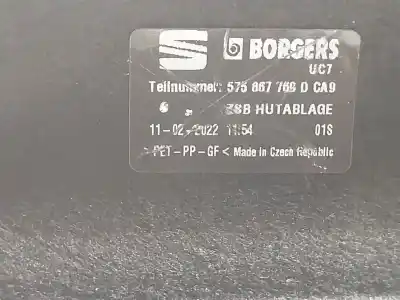 Автозапчастина б/у задній лоток для seat ateca (kh7, khp) 1.5 tsi посилання на oem iam 575867769d  575867765d