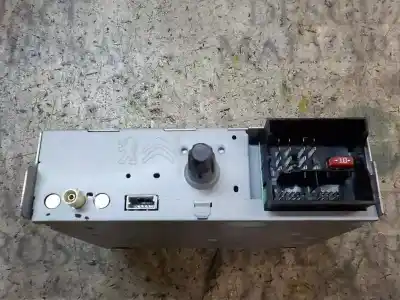Pièce détachée automobile d'occasion système audio / radiocd pour citroen c4 lim. 1.6 hdi fap références oem iam 1613502180  9801189780