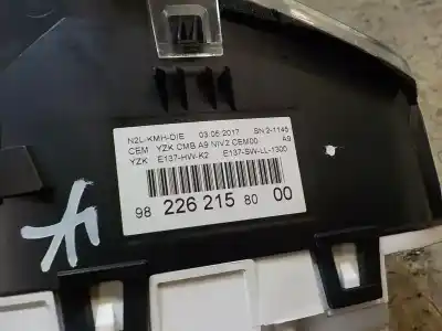 Peça sobressalente para automóvel em segunda mão quadrante por peugeot 208 access referências oem iam   